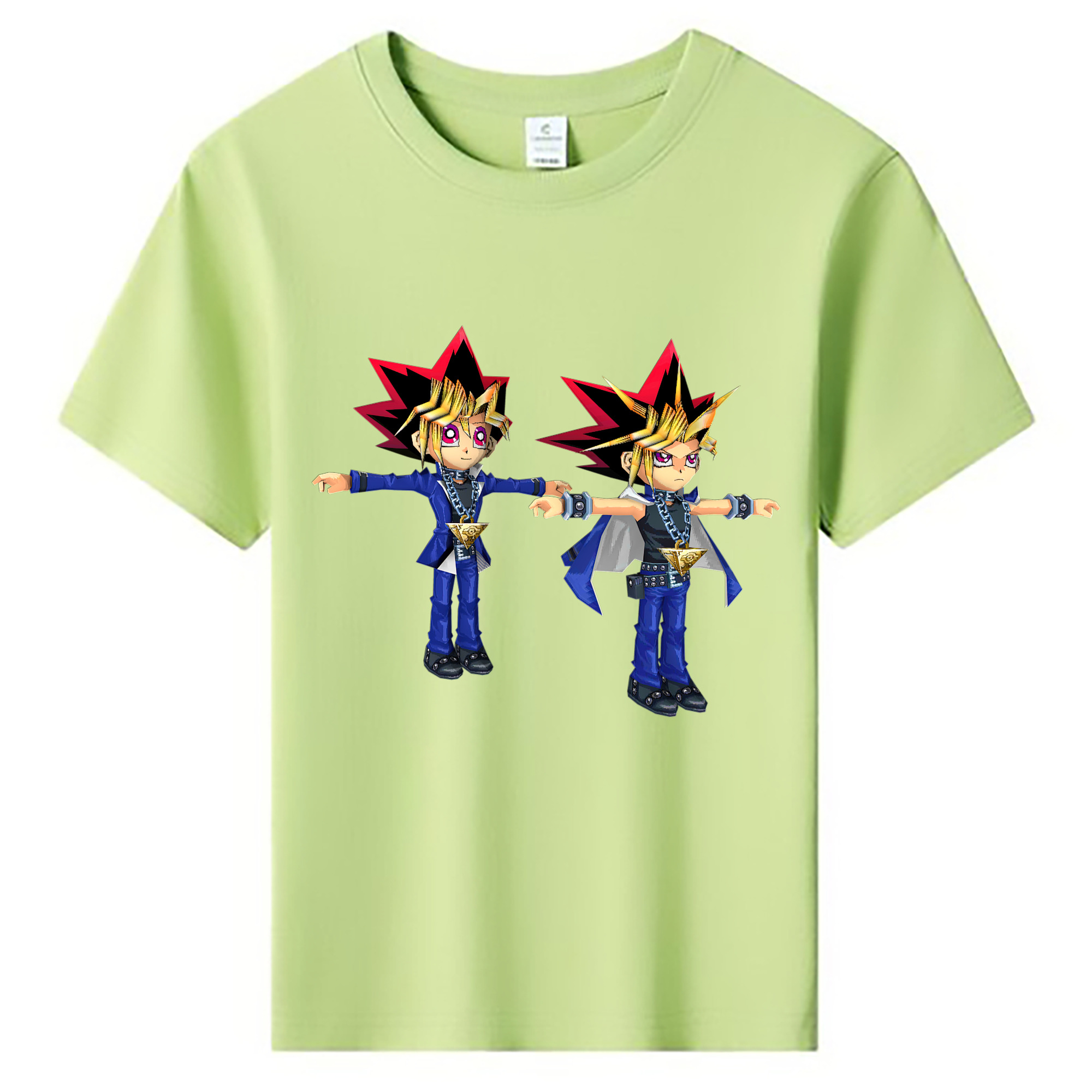 （画像用） 遊☆戯☆王 Yu-Gi-Oh! 綿100％キッズTシャツ（フロントプリント）